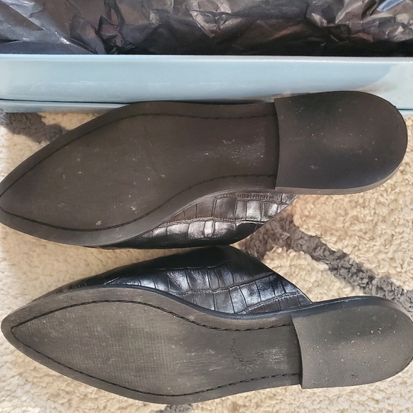 Seychelles Croc Skin Print Mule - Picture 7 of 7